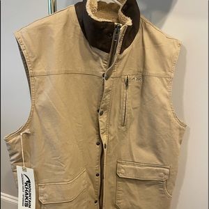 Mountain Khaki Men’s Ranch Shearling Vest